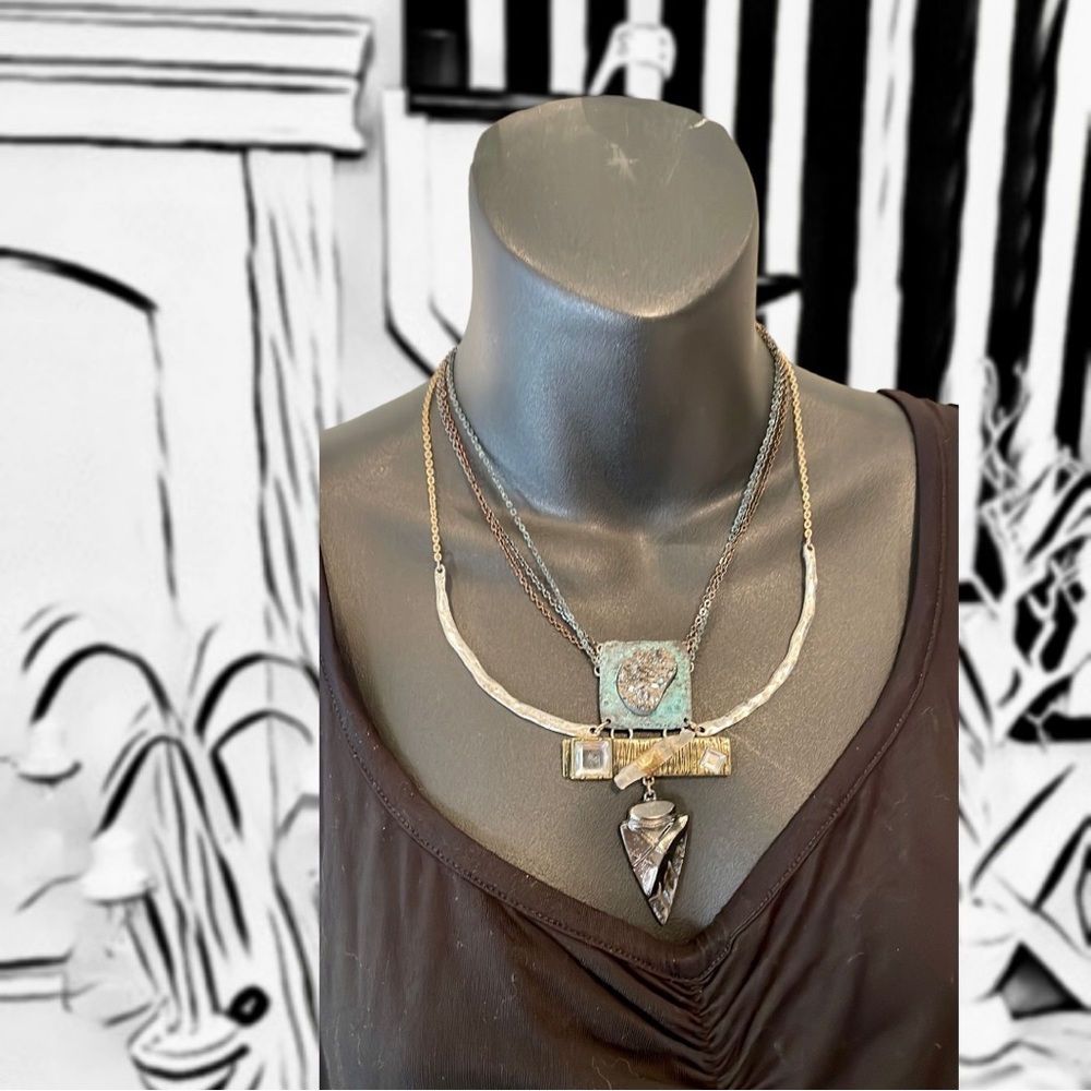 Beautiful Statement Art Piece Necklace